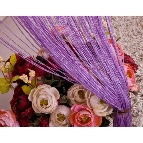 Rideau De Porte à Franges,rideau De Porte Violet Clair  Panneau Mural, Séparateur De Pièce,