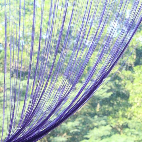 Rideau De Porte à Franges,rideau De Porte Violet Clair  Panneau Mural, Séparateur De Pièce,