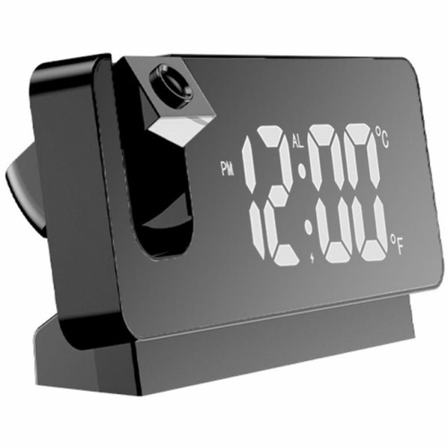 Réveil à Projection Pour Chambre à Coucher, Radio-réveil Numérique Avec Gradateur