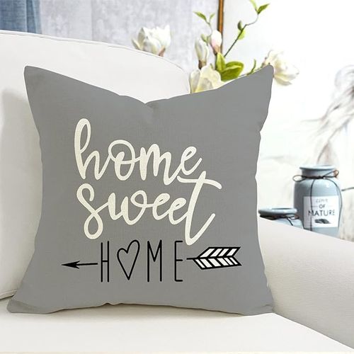 Lot De 4 Housse De Coussin Décoratif Canapé Taie D'oreiller Decoration Canapé Housses De Coussin