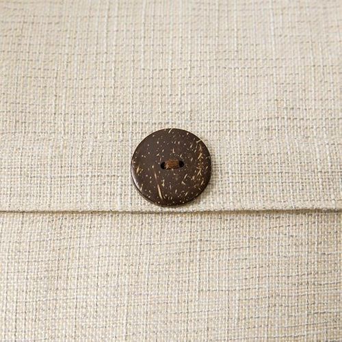 Blanc 30x50cm , Lot De 2 Housses De Coussin En Lin Avec Boutons Décoratives Taie D'oreiller Tiss