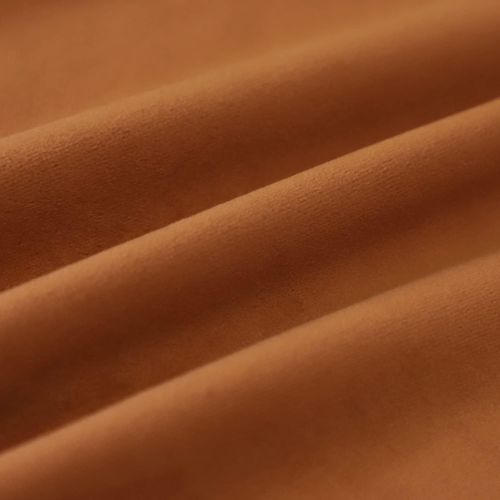 30x50 Cm, Orange Lot De 2 Housses De Coussin Décoratives En Velours Doux Pompons Taies D'oreill