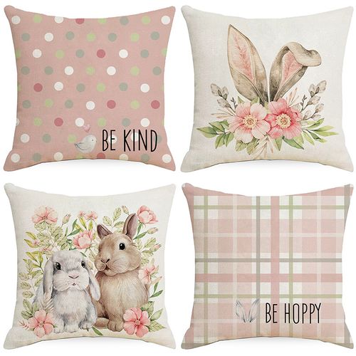 Lot De 4 Housse De Coussin, Housse Coussin 45x45cm Housses De Coussin