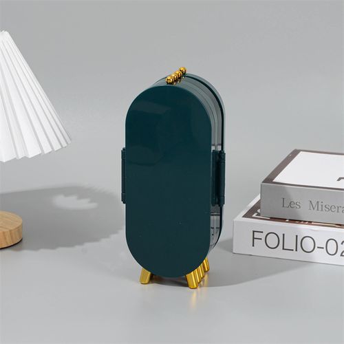 Armoire à Bijoux Pliable - Vert