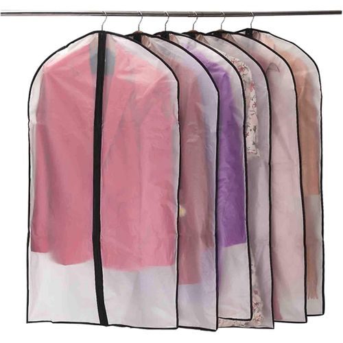 Housses De Vêtements, Anti Poussière Etanche Mite Humidité,housses De Protection Zip Semi Transp