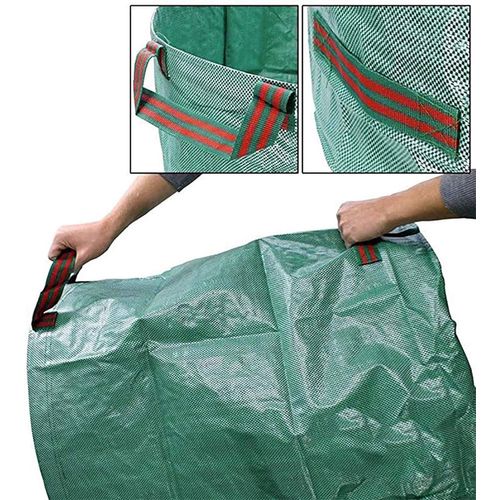 Sacs Poubelles 3x272l, Sacs Pour Déchets De Jardin En Polypropylène Extrêmement Résistant, Pliables