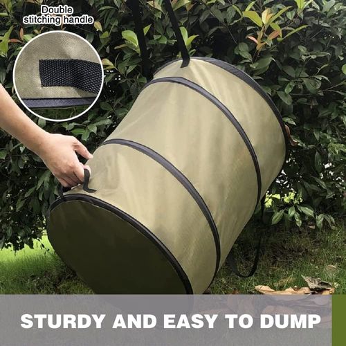 1 Pack De Sacs Poubelles Robustes 37 Litres 35 X 40 Cm De Diamètre, Sacs Poubelles Réutilisables