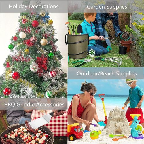 1 Pack De Sacs Poubelles Robustes 37 Litres 35 X 40 Cm De Diamètre, Sacs Poubelles Réutilisables