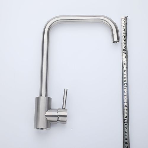 Robinet De Cuisine En Argent Pour Eau Chaude Et Froide, Mitigeur De Lavabo