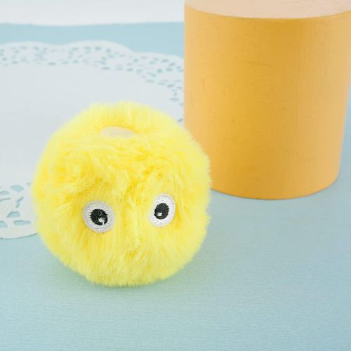 Jouet Interactif Pour Chat Avec Oiseau, Grenouille Et Cricket, Chat En Peluche à Chasser Jaune