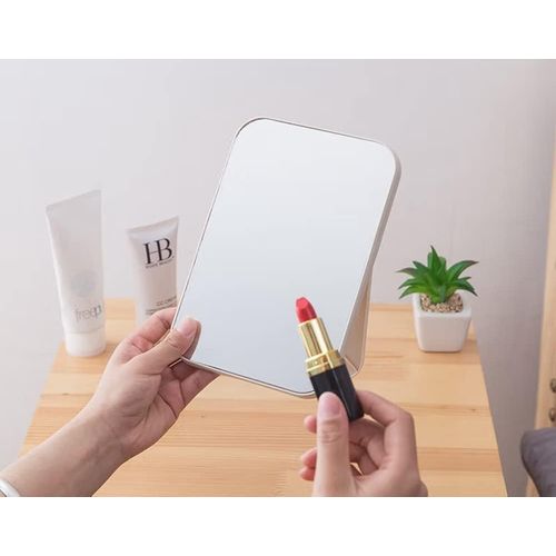 Miroir Super HD Table Miroir Support Pliable Conçu Maquillage Miroir Mains Libres Portable