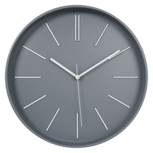 Horloge Silencieuse Ronde En Plastique à Échelle 3d De 30 Cm