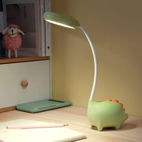 Lampe De Bureau LED Dinosaure Rechargeable USB Tactile 3 Modes