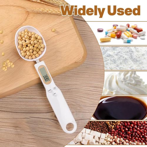 Cuillère Doseuse Numérique 500g / 0,1g, Cuillère Doseuse Multifonctionnelle Pour La Cuisine