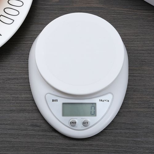 Balance De Cuisine Numérique 5 Kg (1 G) Balance à Collation Portable Ultra-mince