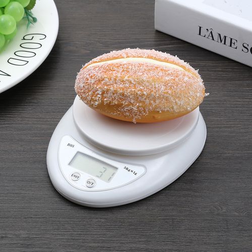 Balance De Cuisine Numérique 5 Kg (1 G) Balance à Collation Portable Ultra-mince