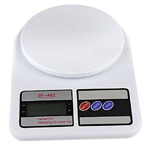 Balance De Cuisine Électronique 10kg/1g Balance Alphabétique Sf-400 Avec Fonction Tare