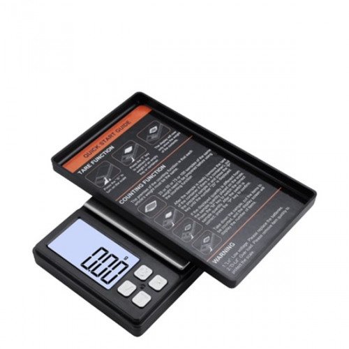 Balance De Cuisine Électronique Portable, Balance D'orfèvre, Balance De Précision, Noire