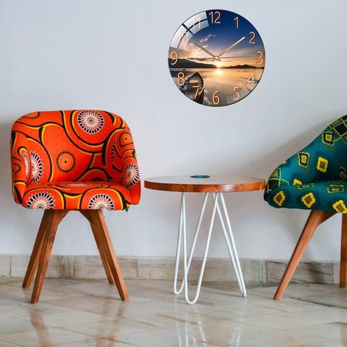 Horloge Murale Au Design Moderne 30 Cm, Horloge Murale Exquise Suspendue