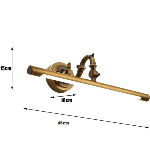 Éclairage De Miroir Rétro Européen 220-240v/3000k