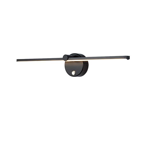 Applique Murale LED Pour Miroir De Salle De Bain Avec Interrupteur, Rotative à 300°, 8w 4000k, 50cm