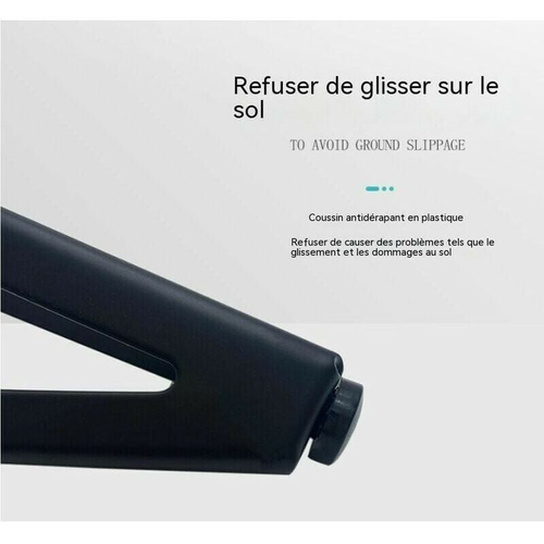 Lot De 4 Pieds De Meuble De Rechange En Métal, Noir, 15 Cm, Pour Meubles, Armoires