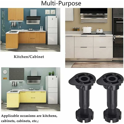 Lot De 24 Pieds D'armoire En Plastique Pour Meubles De Cuisine, Armoires Et Canapés