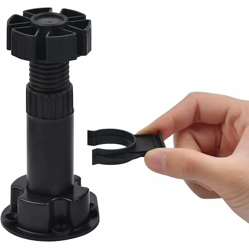 Lot De 24 Pieds D'armoire Réglables Pour Meubles, Armoires Et Canapés (80 Mm - 100 Mm)