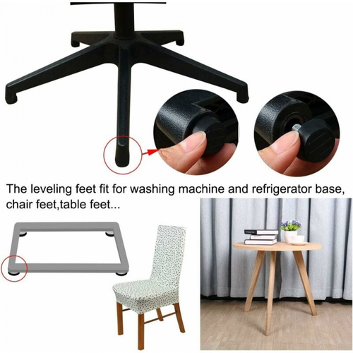 Lot De 20 Pieds De Nivellement Réglables Pour Meubles M6 X 20 Mm