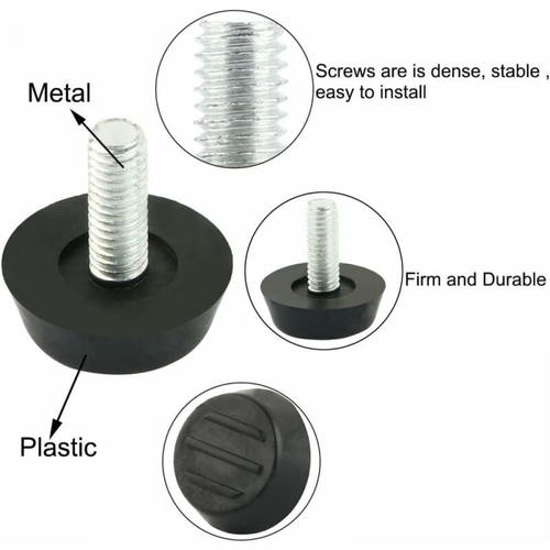 Lot De 20 Pieds De Nivellement Réglables Pour Meubles M6 X 20 Mm