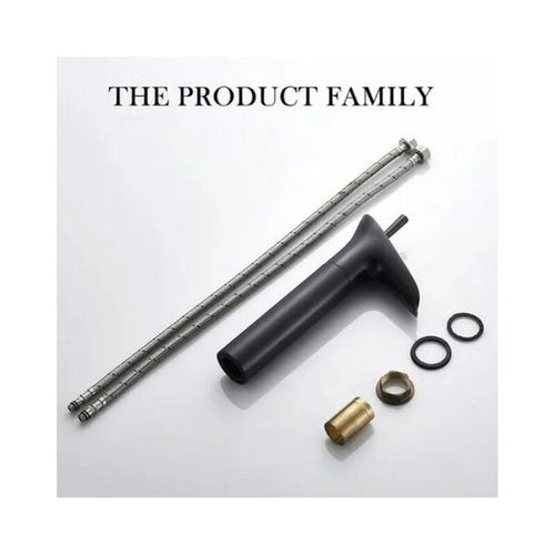 Robinet De Salle De Bain Noir, Robinet De Lavabo à Poignée Unique Vintage, Robinet D'évier