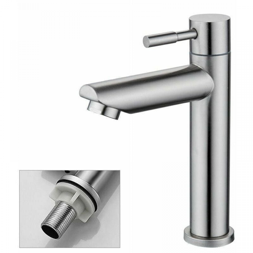 Robinet De Salle De Bain 1 Pièce, Robinet D'évier Dédié à L'eau Froide, Robinet