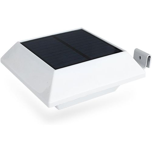 Lampes Solaires D'extérieur Pour Gouttières (1 Paquet), 6 LED, Étanches, Sans Fil, Durables