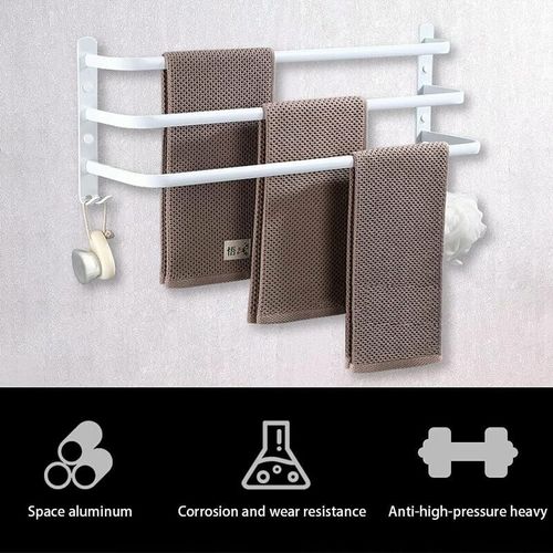 Porte-serviettes Mural Porte-serviettes Porte-serviettes De Salle De Bain Avec Crochet