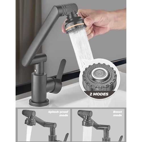 Robinet De Cuisine Flexible, Robinet De Salle De Bain à Rotation Libre