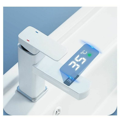 Robinet De Lavabo à Poignée Unique, Robinet De Salle De Bains En Laiton