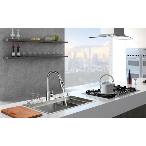 Robinet De Cuisine, Robinet D'évier En Acier Inoxydable 304, Deux Modes De Bec