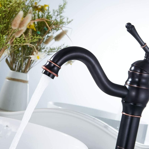 Robinet De Lavabo Rétro, Robinet De Salle De Bain Pouvant Pivoter à 360 °