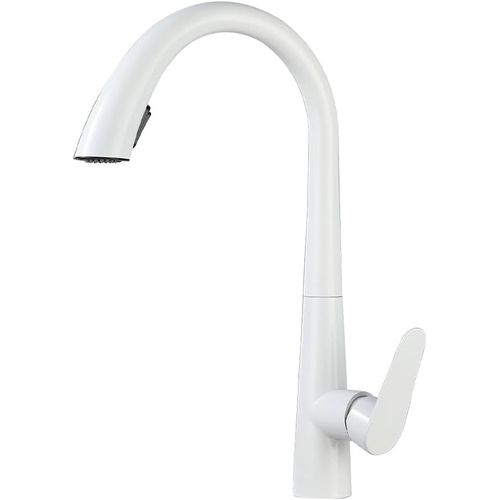 Robinet De Cuisine Avec Douchette Extractible Robinet Monocommande Orientable à 360° Chaud Et F