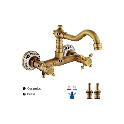 Robinet De Cuisine Mural Vintage