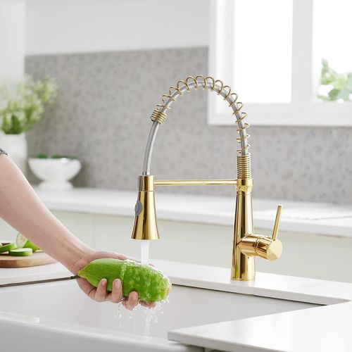 Robinet De Cuisine, Robinet à Ressort En Spirale, Robinet De Cuisine Rotatif à 360°