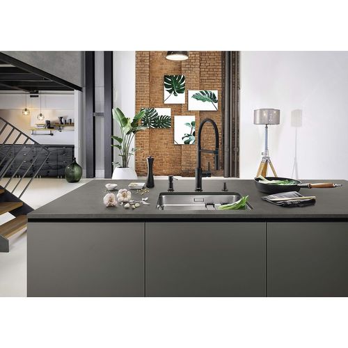 Robinet De Cuisine, Robinet De Cuisine, Haute Pression, Robinet D'évier Pivotant-noir