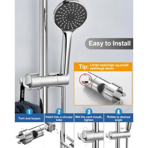 Support De Douche Universel, Support De Douche Réglable De 16 à 27 Mm