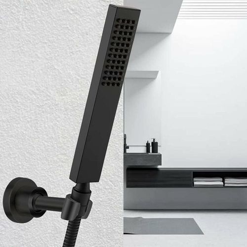 Support De Pomme De Douche Noir, Support De Pomme De Douche En Acier Inoxydable 304