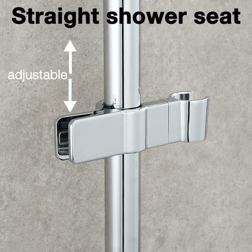 Support De Receveur De Douche, Support De Tringle De Douche 22-25 Mm, Métal, Pivotant