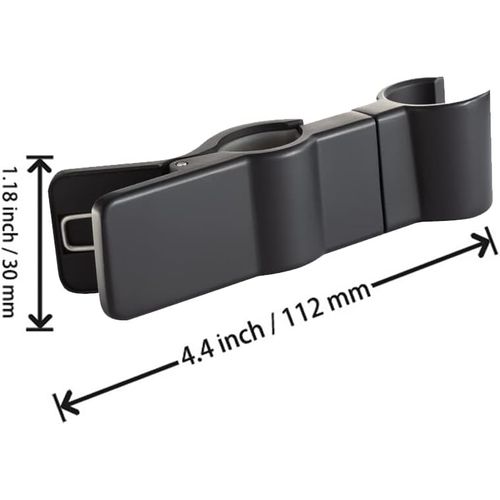 Support Receveur De Douche, Support De Tringle De Douche 22-25 Mm, Métal, Pivotant