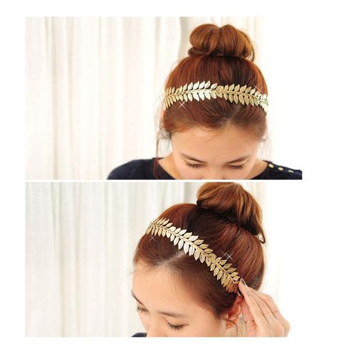 Couronne De Laurier Doré,grecque Romain Coiffe Cheveux Couronne Femme Accessoires