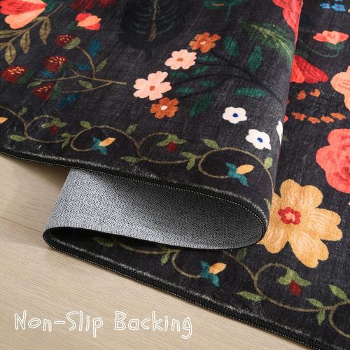 Tapis Antidérapant 40×60cm, Noir