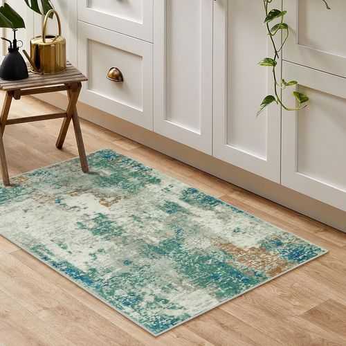 Tapis De Décoration Intérieure Moderne, 60 × 90 Cm - Vert