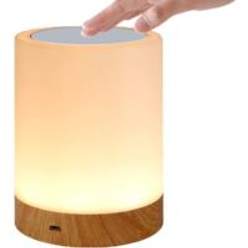 Lampe Tactile LED Pour Chambre à Coucher, Salon - Lampe De Chevet Avec Capteur - Port De Charge USB
